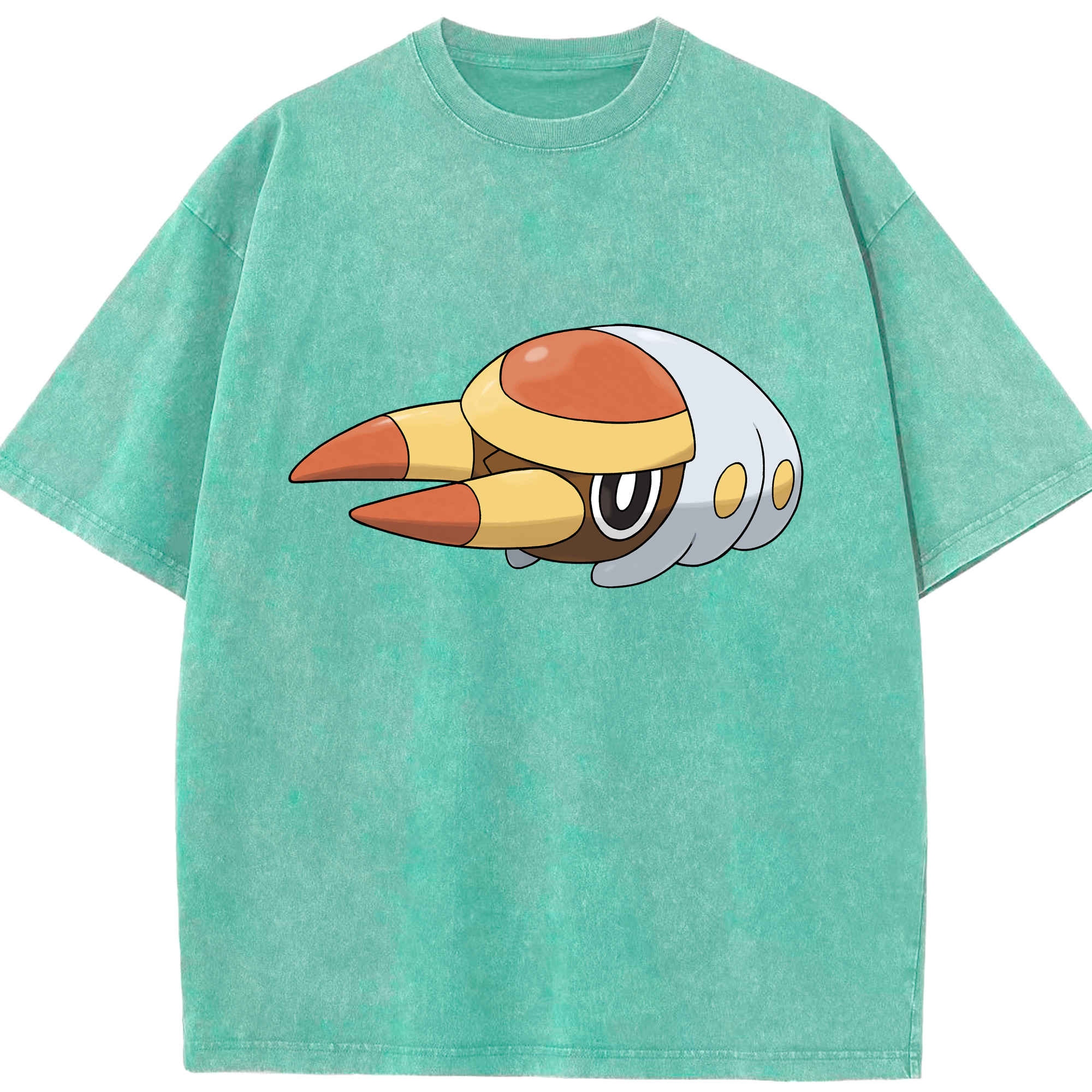 （画像用） ポケットモンスター Pokémon 綿100% ヴィンテージ風 半袖Tシャツ（フロントプリント）
